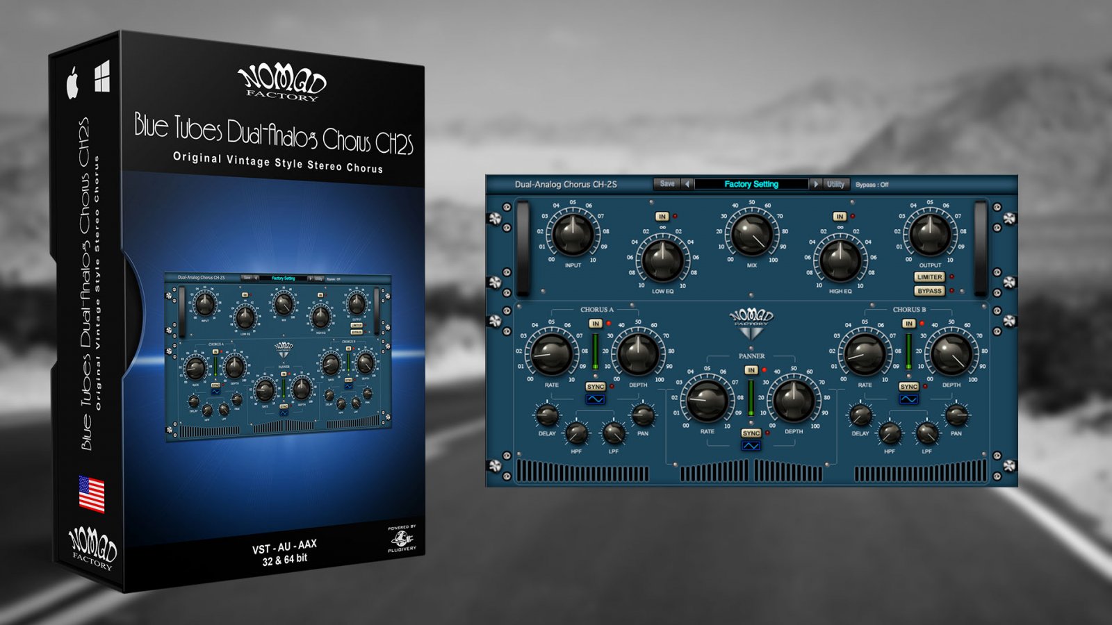 Blue Tubes Analog Chorus CH2S